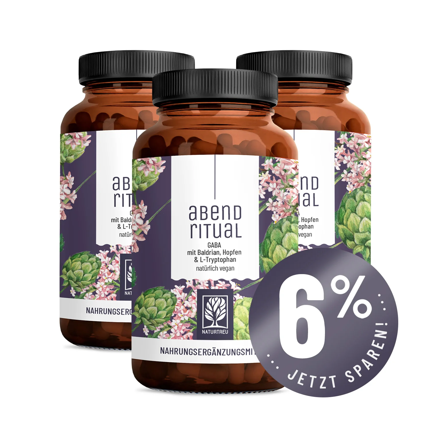 Abendritual: GABA mit Baldrian, Hopfen & L-Tryptophan - Image 13