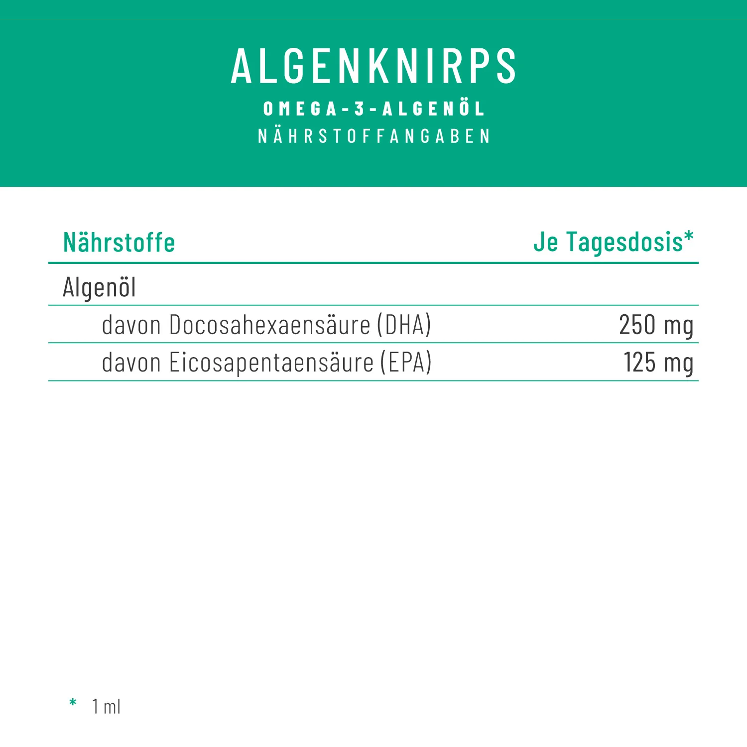 Algenknirps: Omega-3-Algenöl - Image 3