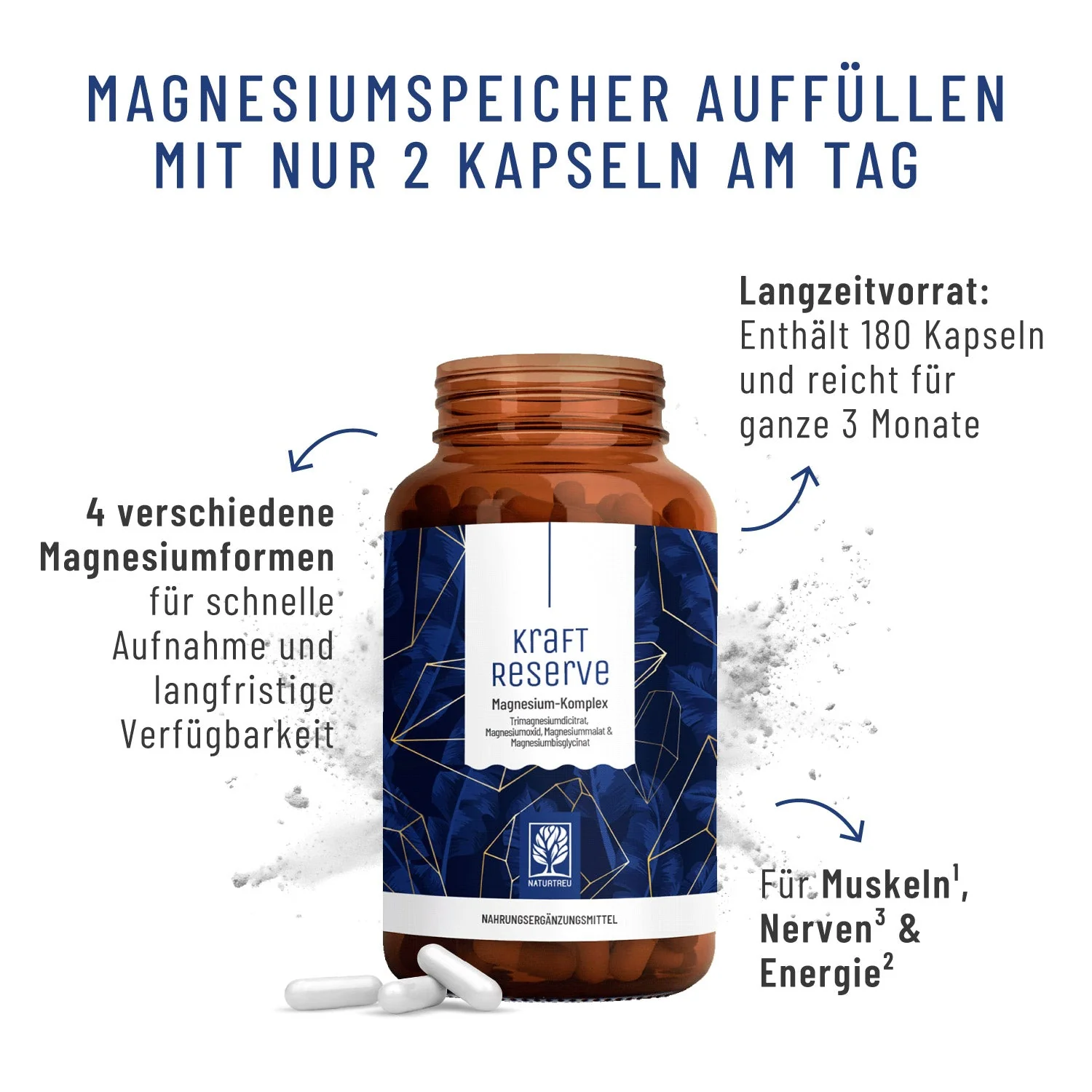 Alltagsheld Paket: Maca- & Magnesium-Komplex mit Omega-3 Algenöl - Image 3