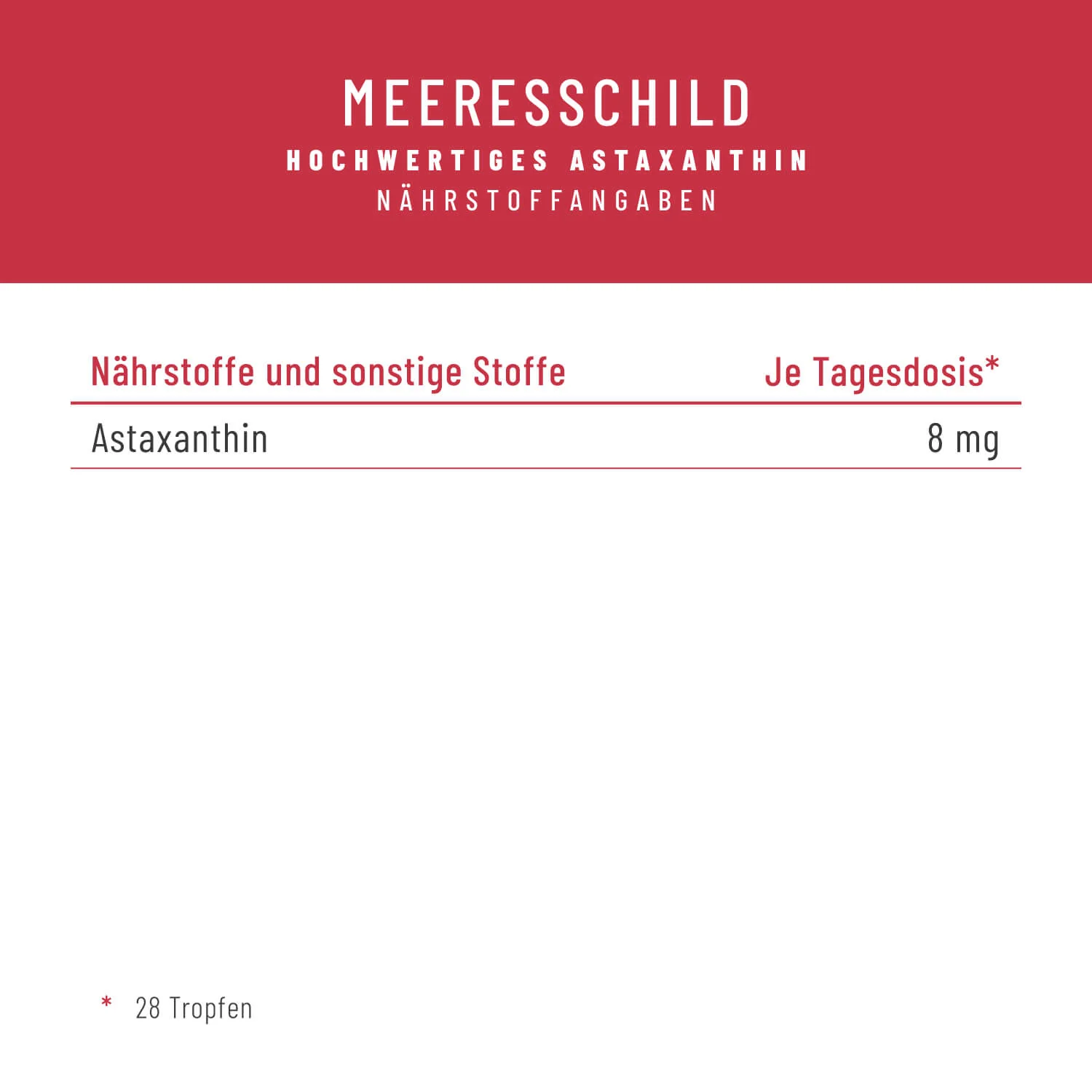 Meeresschild: Astaxanthin Tropfen hochdosiert - Image 3
