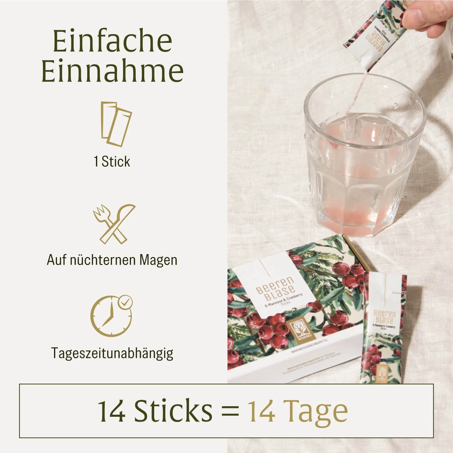 Beerenblase Sticks: D-Mannose, Cranberry und Kürbiskern-Extrakt - Image 6