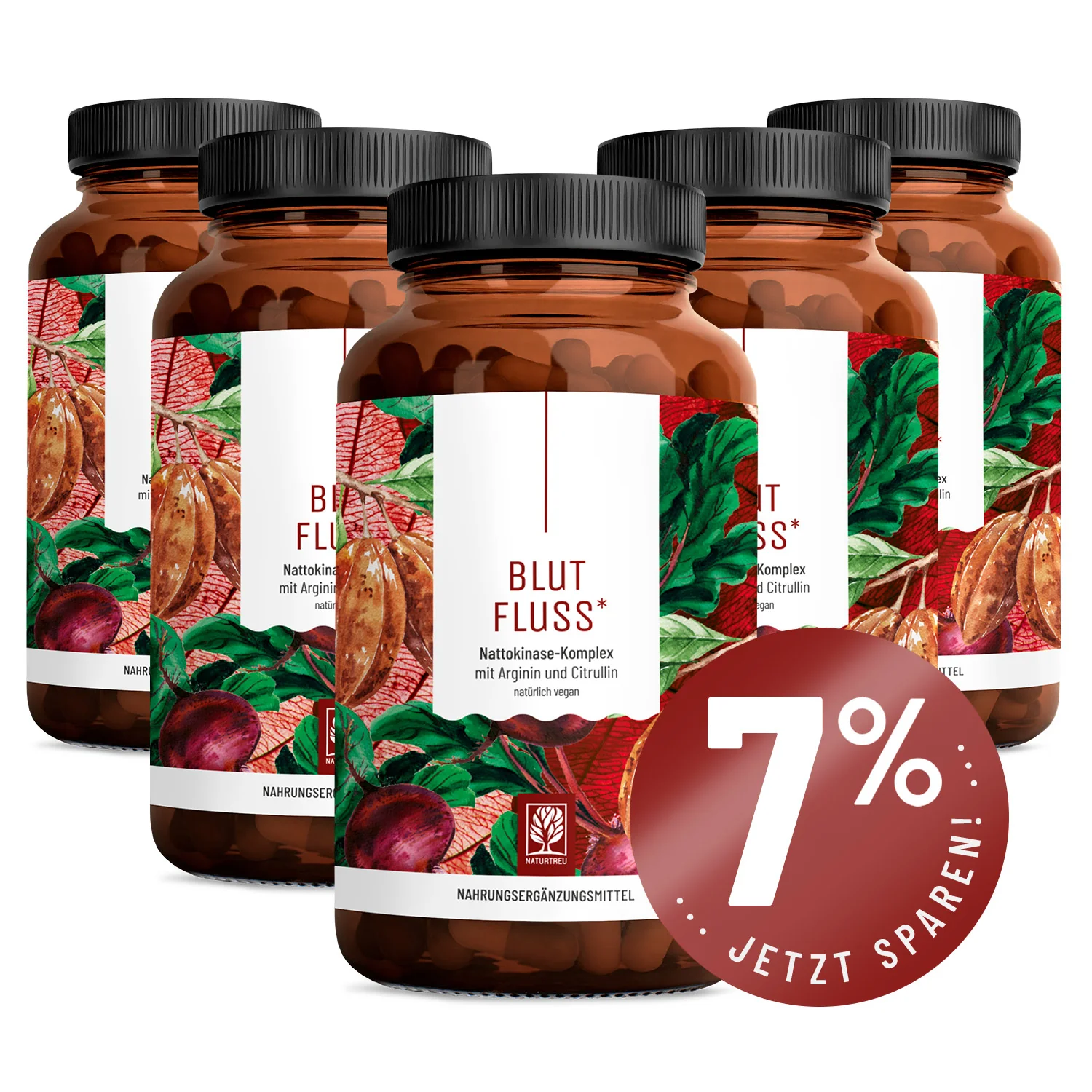 Blutfluss: Nattokinase-Komplex mit Arginin und Citrullin - Image 15