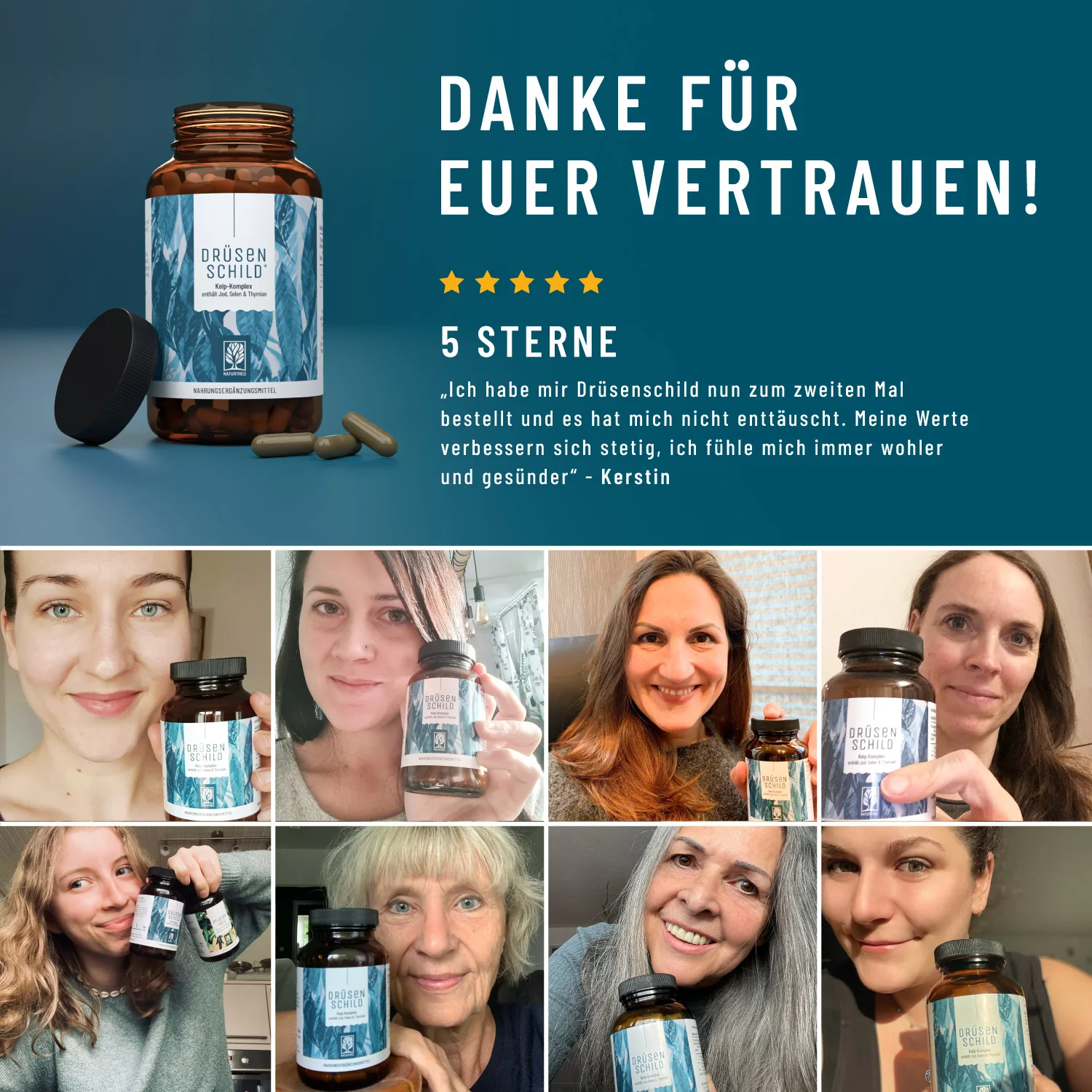 Drüsenschild: Schilddrüse-Komplex mit Jod & Selen - Image 7