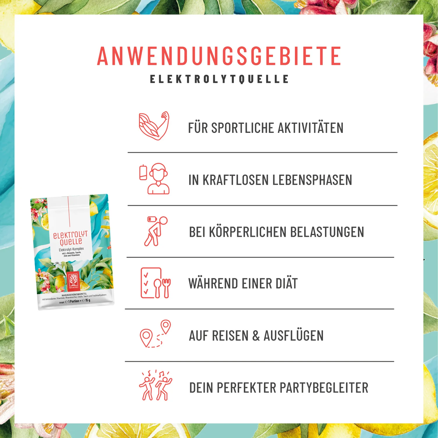 Elektrolytquelle: Elektrolyt Komplex mit L-Glutamin, Taurin & Zink - Image 9