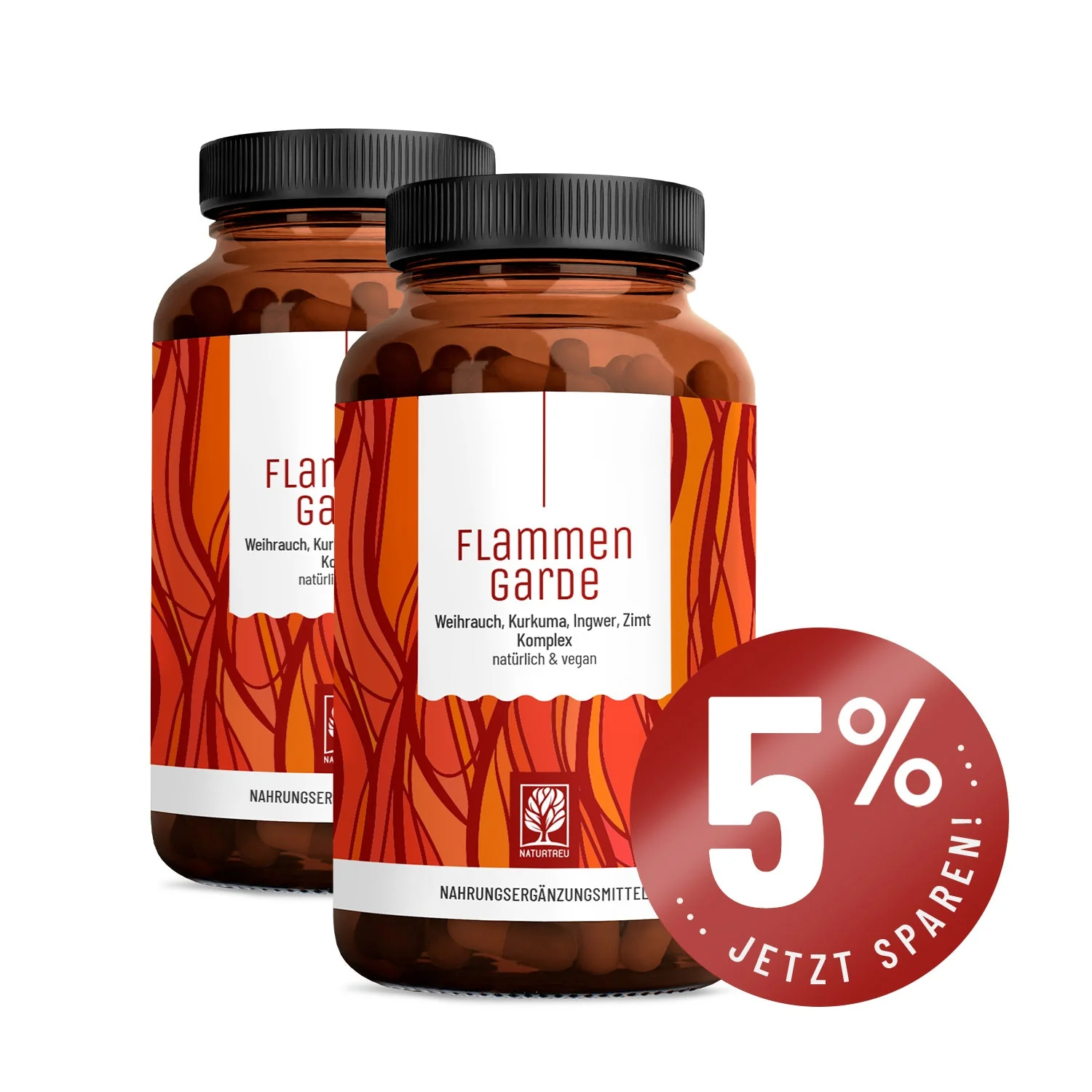 Flammengarde: Kurkuma Weihrauch Komplex mit Ingwer und Zimt - Image 12