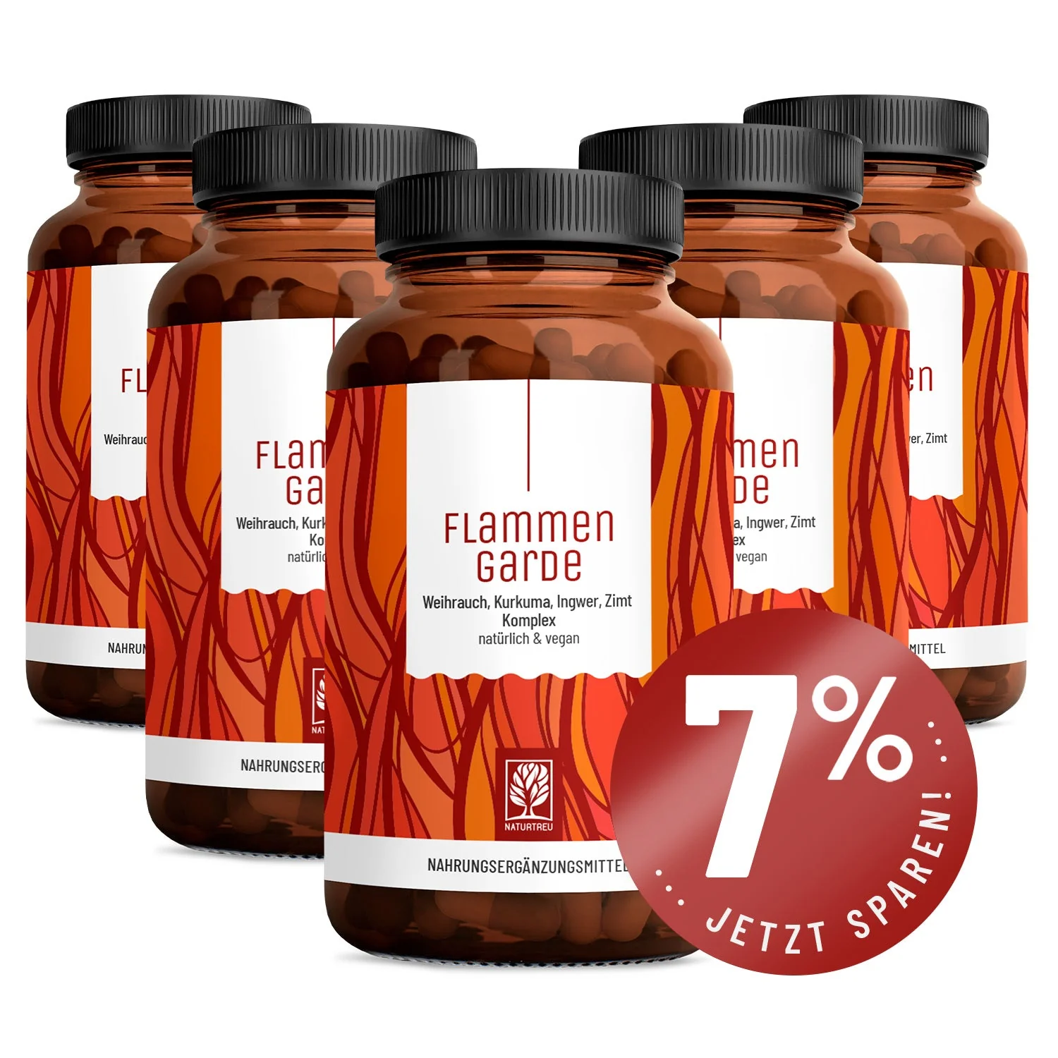 Flammengarde: Kurkuma Weihrauch Komplex mit Ingwer und Zimt - Image 13