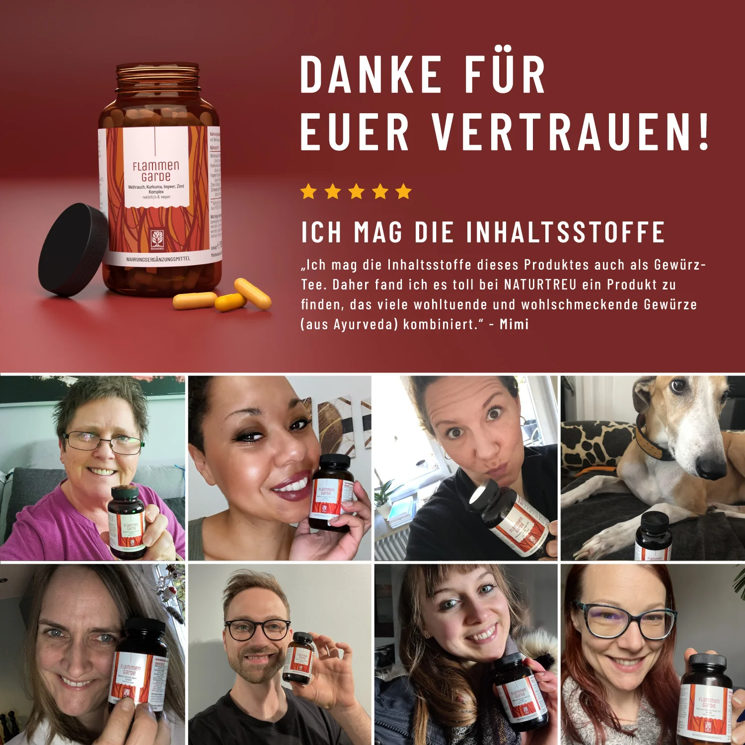 Flammengarde: Kurkuma Weihrauch Komplex mit Ingwer und Zimt - Image 7