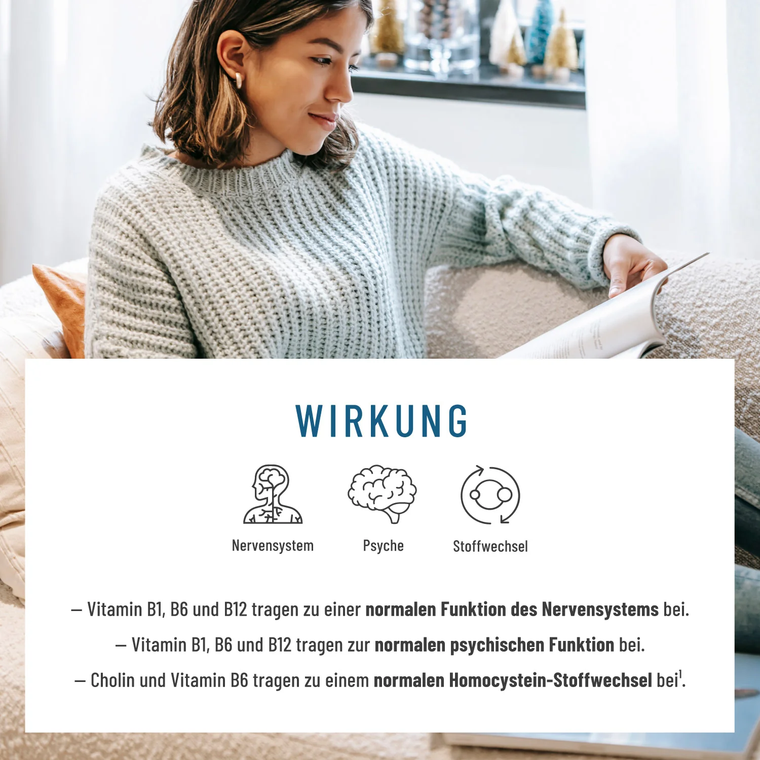 Gedankengut: Löwenmähne, Brahmi, Ginkgo, Cystein, Cholin & B-Vitamine - Image 4