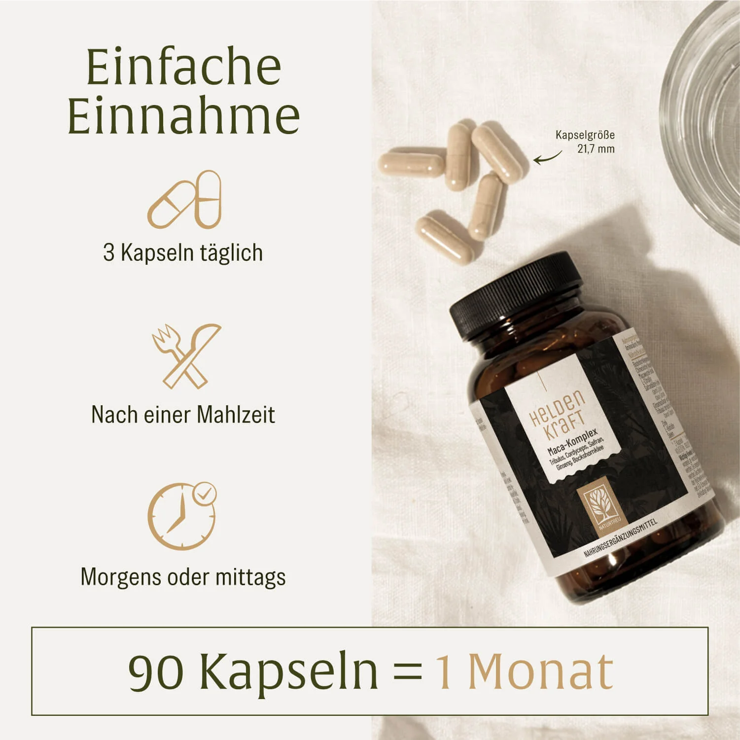 Heldenkraft: Maca-Komplex mit Tribulus - Image 6