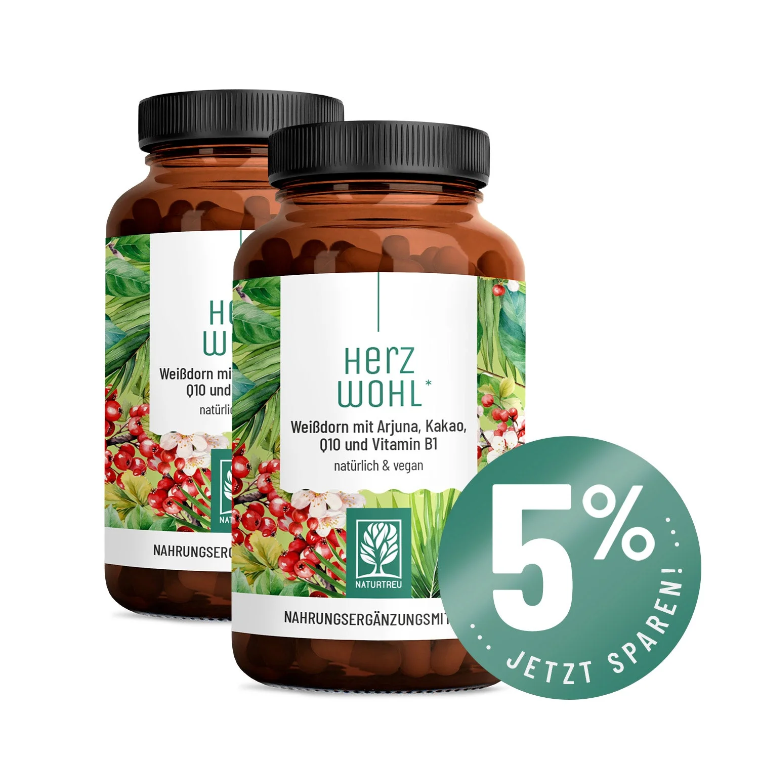 Herzwohl: Weißdorn mit Arjuna, Kakao, Q10 & Vitamin B1 - Image 12