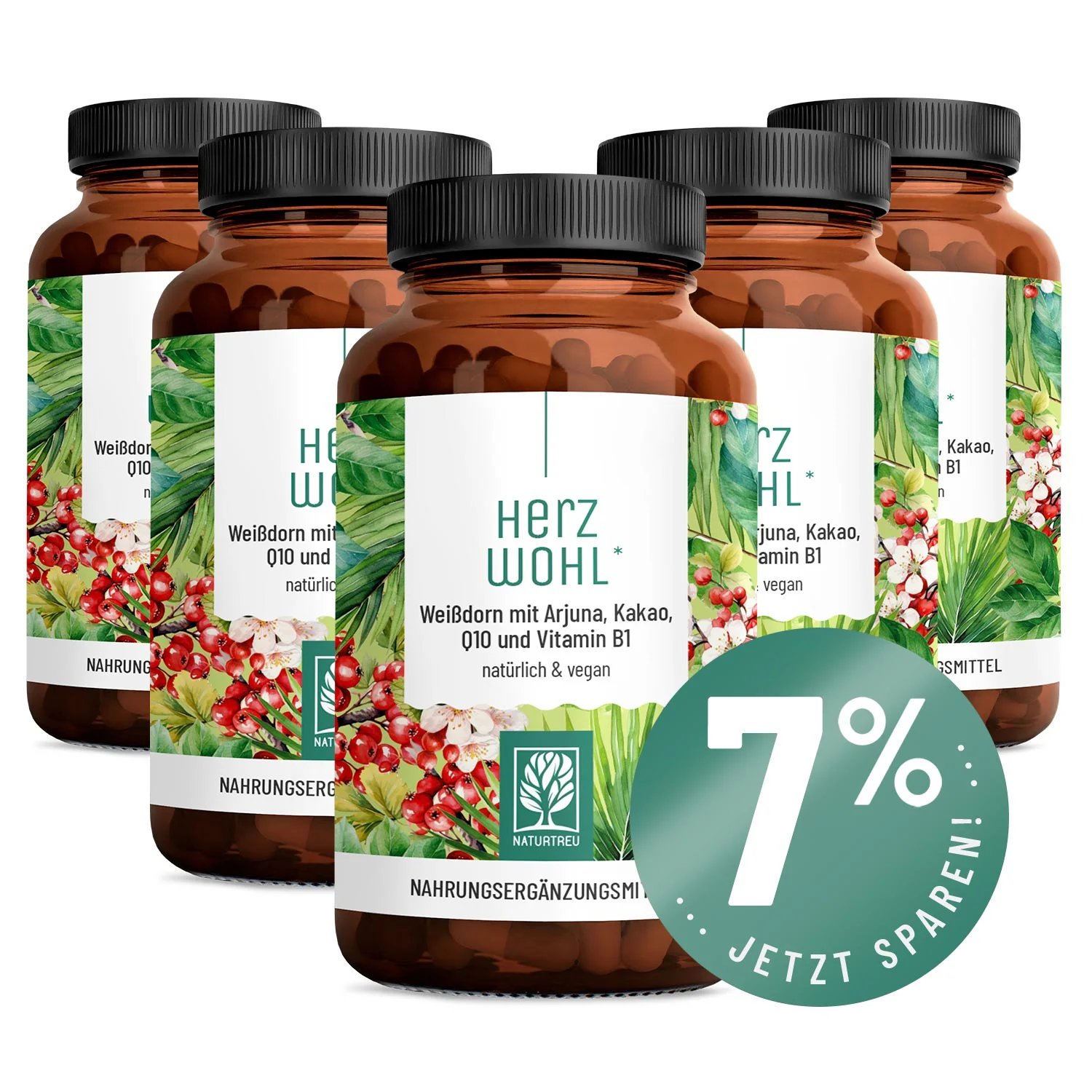 Herzwohl: Weißdorn mit Arjuna, Kakao, Q10 & Vitamin B1 - Image 14