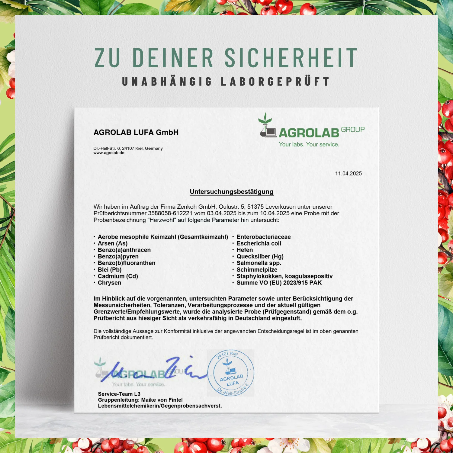 Herzwohl: Weißdorn mit Arjuna, Kakao, Q10 & Vitamin B1 - Image 8