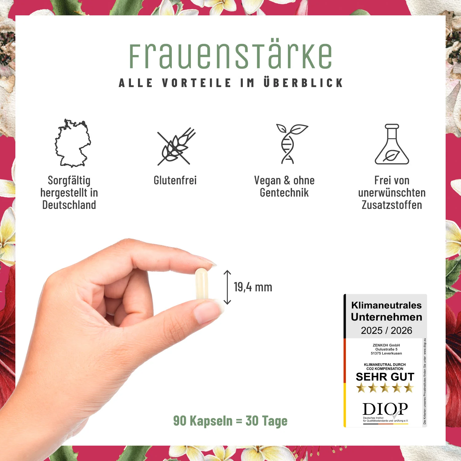 Frauenstärke: Inositol Mönchspfeffer Komplex - Image 6