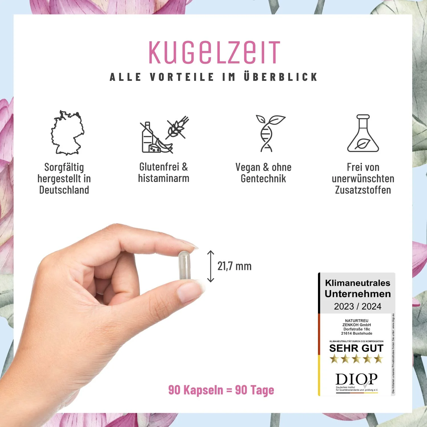 Kugelzeit: Schwangerschafts-Komplex* mit Folsäure, Eisen & Jod - Image 8