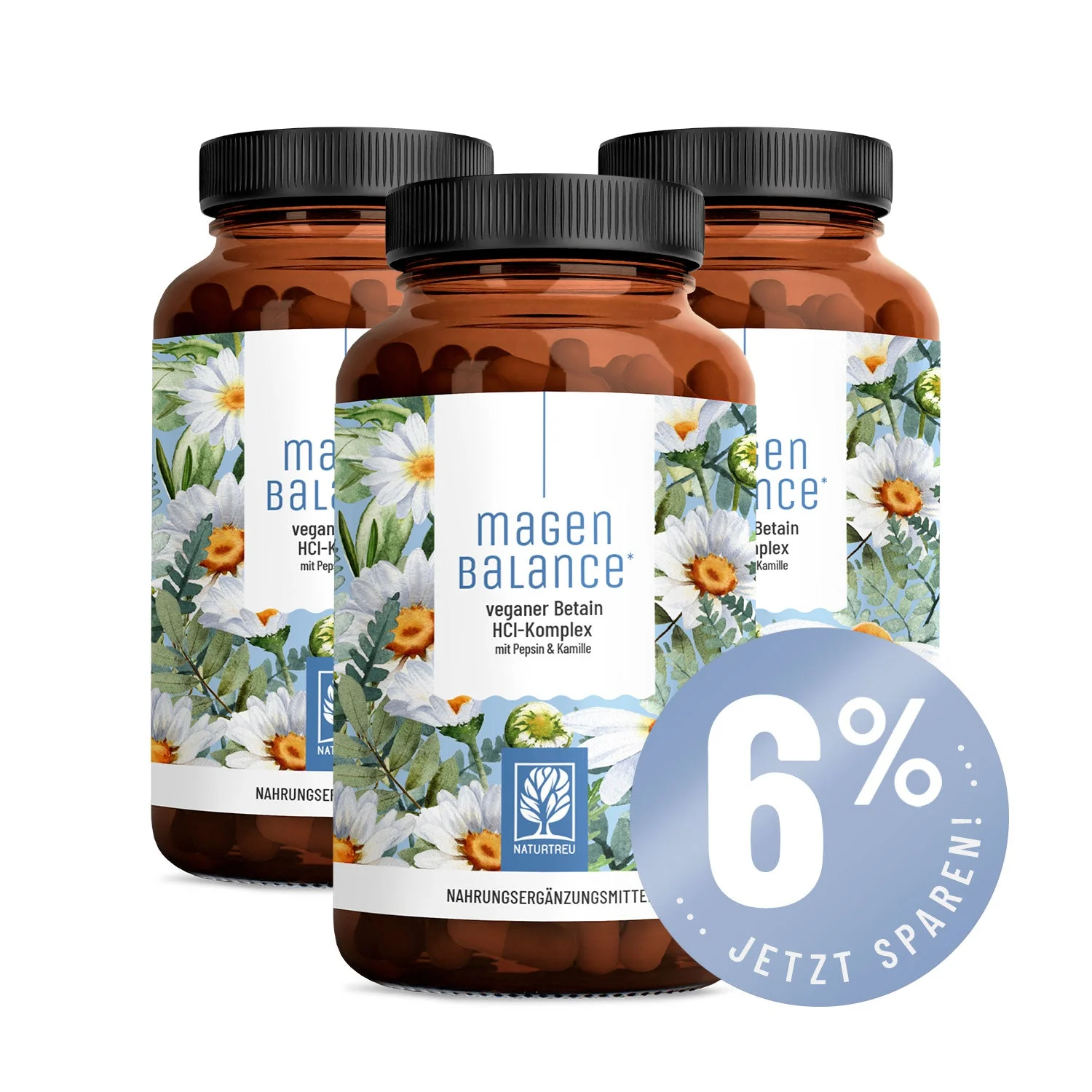 Magenbalance: Betain HCI-Komplex mit Pepsin & Kamille - Image 13