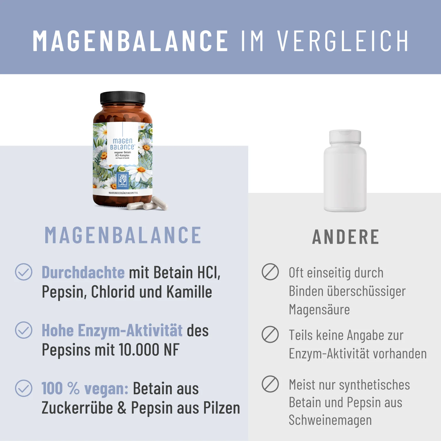 Magenbalance: Betain HCI-Komplex mit Pepsin & Kamille - Image 5