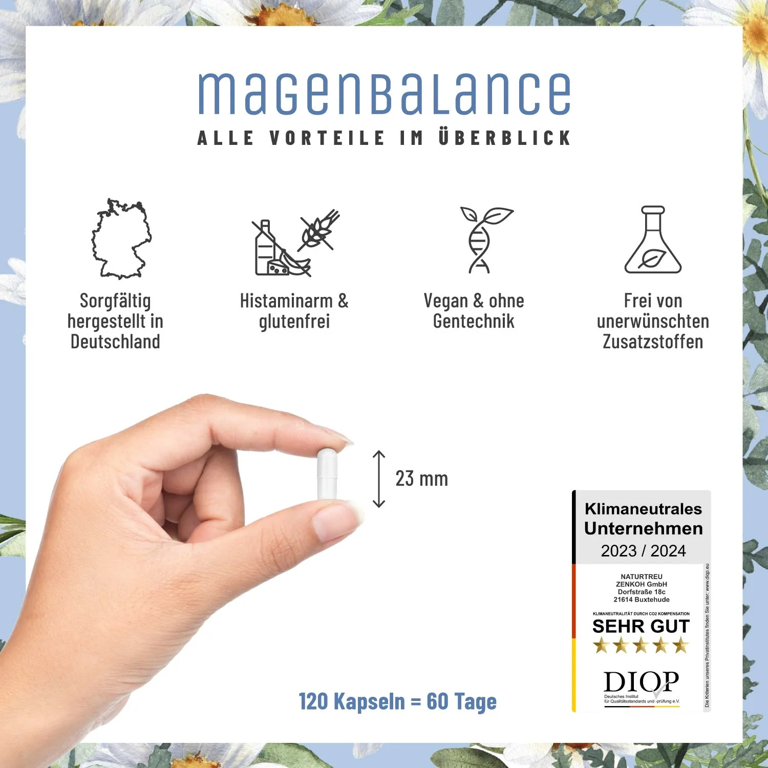 Magenbalance: Betain HCI-Komplex mit Pepsin & Kamille - Image 8