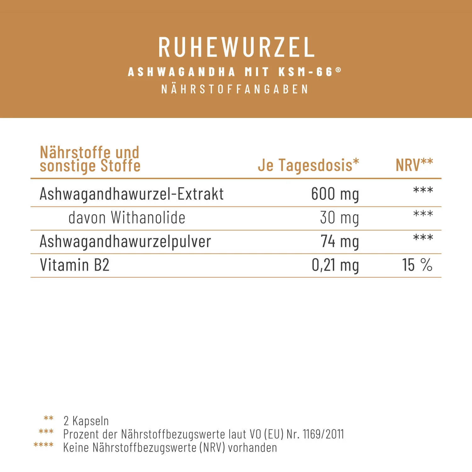 Ruhewurzel: Ashwagandha mit KSM-66® - Image 3