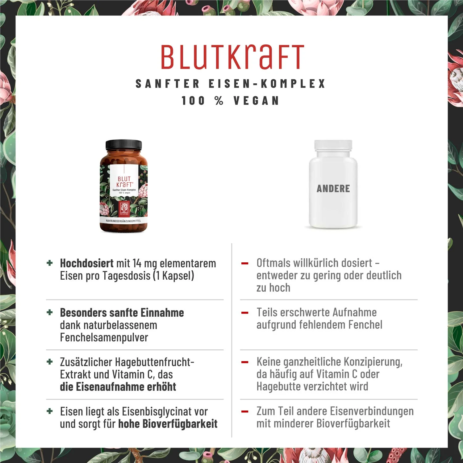 Blutkraft: Eisen-Komplex mit Fenchel & Cofaktoren - Image 5