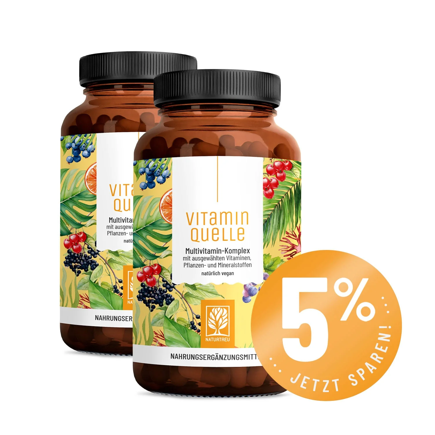 Vitaminquelle: Multivitamin-Komplex mit ausgewählten Vitaminen, Pflanzen- und Mineralstoffen - Image 14