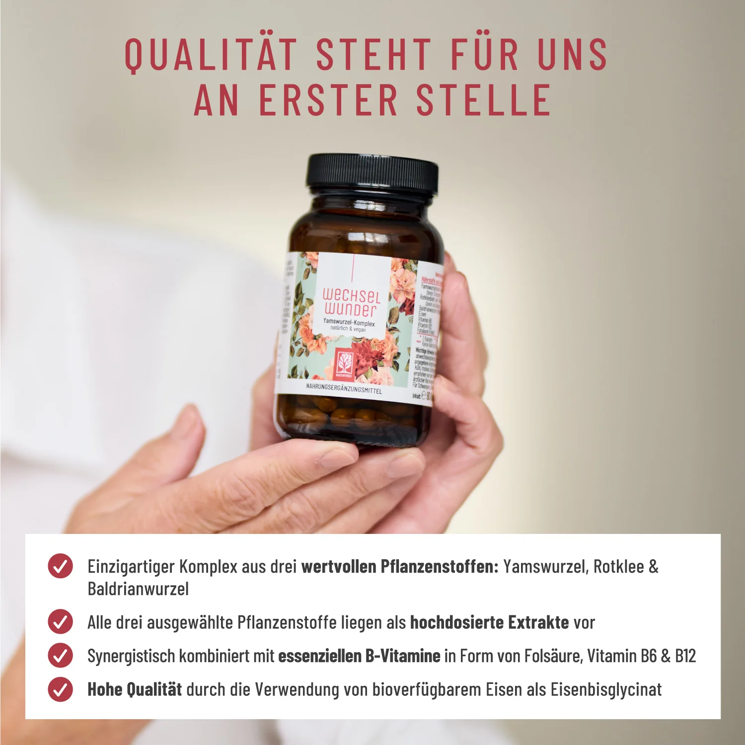 Wechselwunder: Wechseljahre-Komplex mit Yams & Rotklee - Image 5