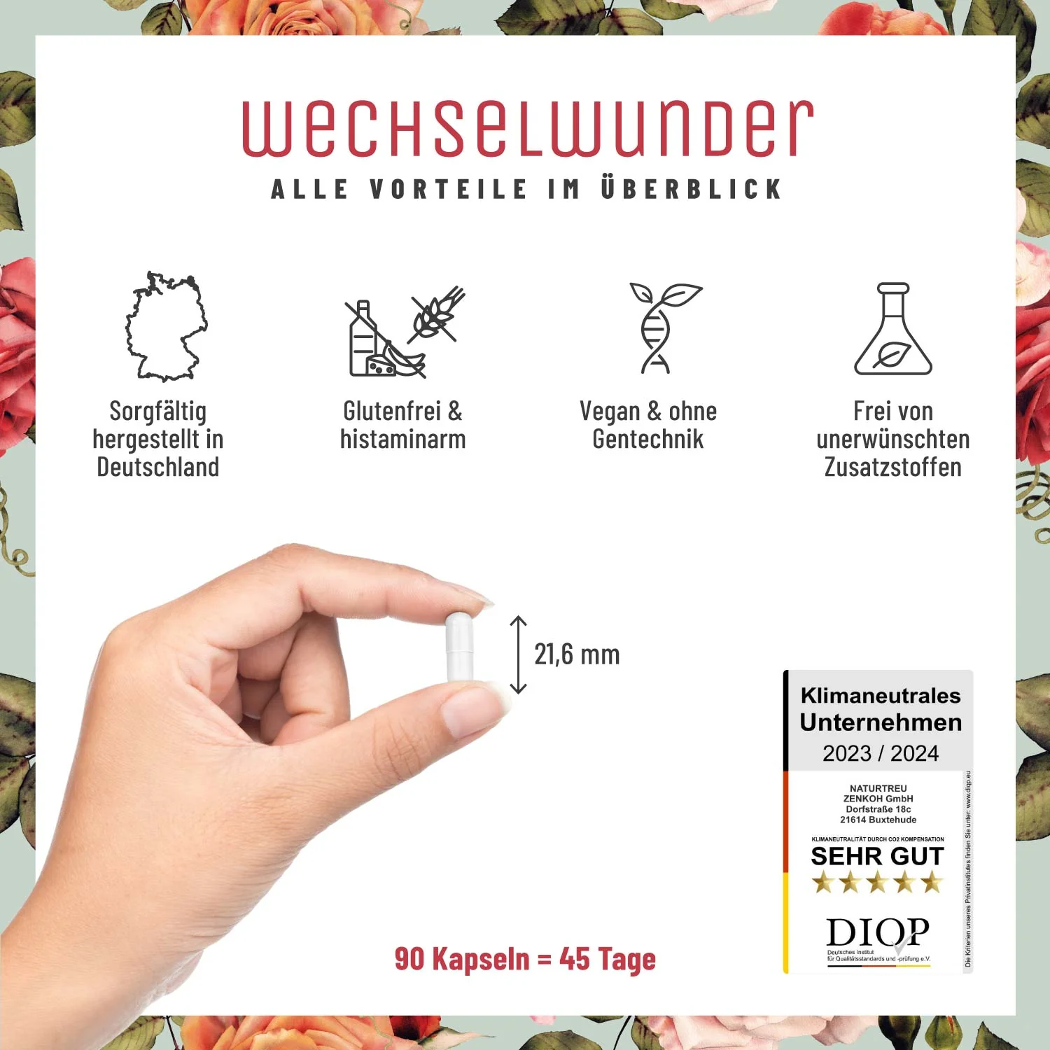 Wechselwunder: Wechseljahre-Komplex mit Yams & Rotklee - Image 6